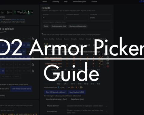 D2 Armor Picker